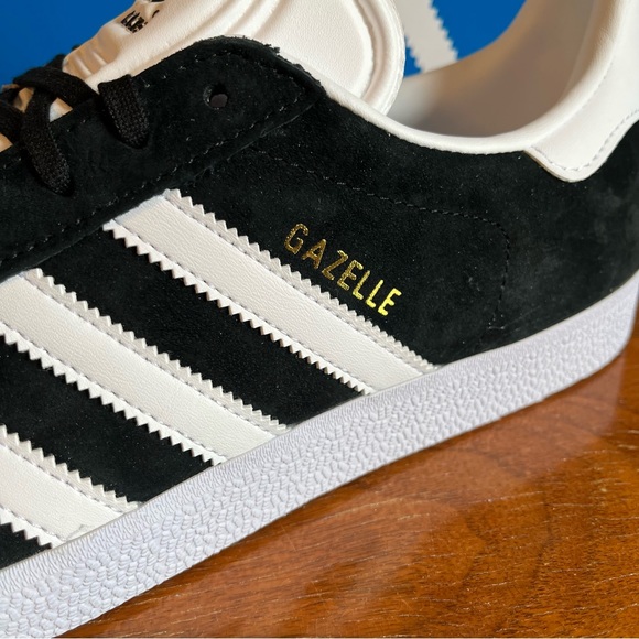 ADIDAS Core Black Gazelle Shoes - Picture 4 of 11